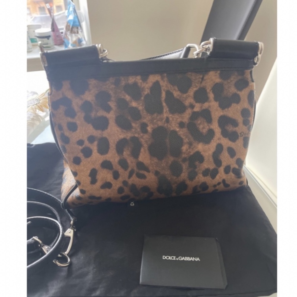 Dolce & Gabbana Sicily animalier bag